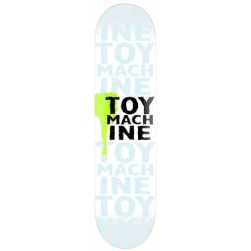 Toy Machine Drip White 8.0 X 31.85 Skateboard bord