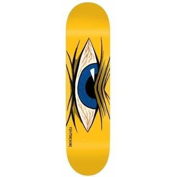 Toy Machine Mad Eye Yellow 8.38 X 32 Skateboard bord