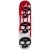 3 Skull Blood White White Black Red 8.375 X 31.9