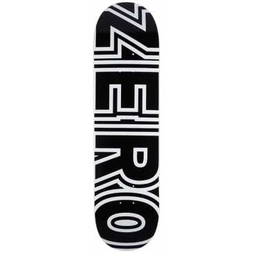 Zero Classic Bold Black White 8.25 X 31.9 Tavola da skateboard