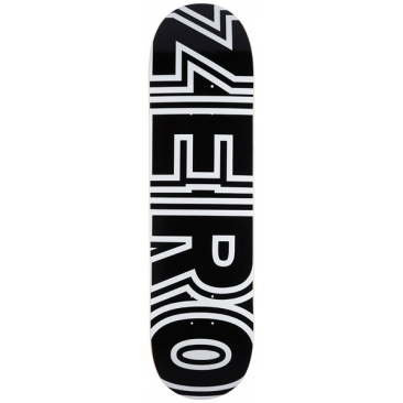 Zero Classic Bold Black White 8.25 X 31.9 Planche Skateboard