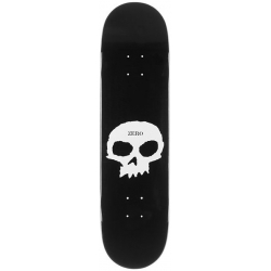 Single Skull Black White 7.75 X 31.1 Wb 13.88