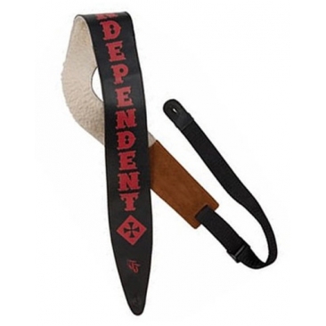 Independent Guitar Strap Tony Trujillo Savage Leather - Black Accessoire