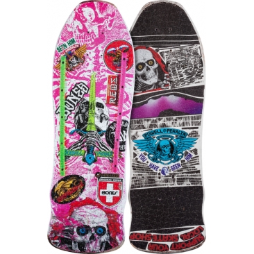 Powell Peralta Puzzle Skull & Sword Geegah Hot Pink Accessory