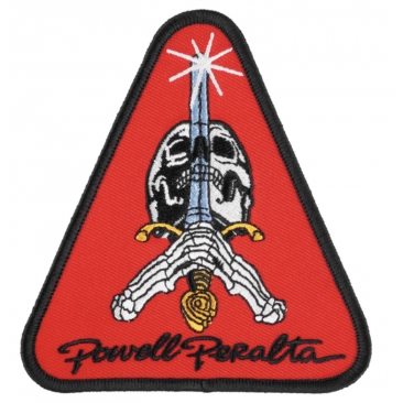 Powell Peralta Skull & Sword Red Patch Skate