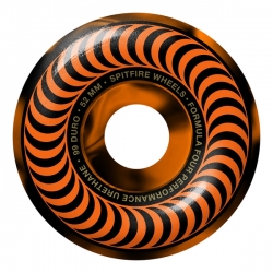 Spitfire Rodas 52mm F4 Blk Orange Swirl Classic 