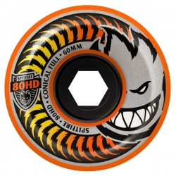 Spitfire Rodas 60mm 80hd Fade Orange Cncl Full 