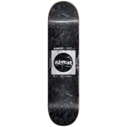 Almost Skateboard Deck Minimalist R7 Black White 8.25 X 32.1 Wb14.25 