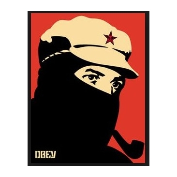 Obey Comandante - Large Sticker Skate