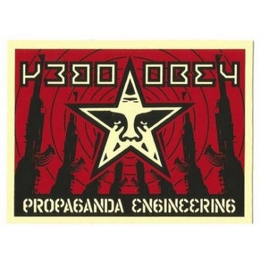 Obey Propaganda Engineering Sticker Skate