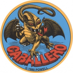 Powell Peralta Sticker Skate Caballero Dragon 