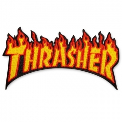 Thrasher Patch Skate Flame 