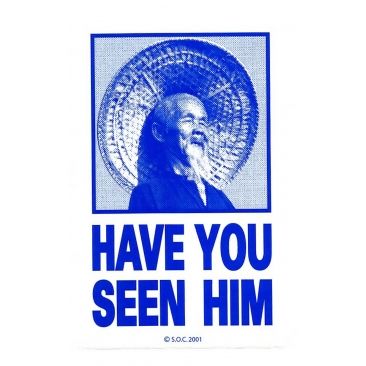 Powell Peralta Have you seen him - blue Sticker Skate