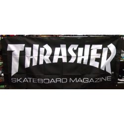 Thrasher Bannière Skate Thrasher Mag Banner Logo 