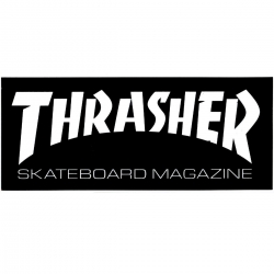 Thrasher Sticker Skate Skate Mag - Black - M 