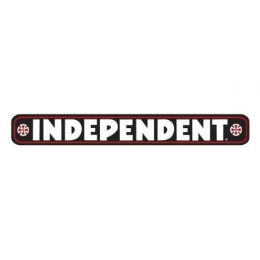 Independent Bar Decal 8" - Black Sticker Skate