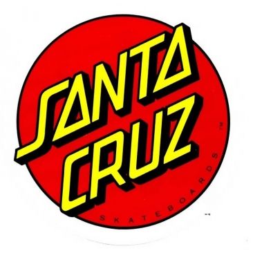 Santa Cruz Classic Dot Sticker Skate