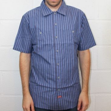 Brixton Azul blake Camisa