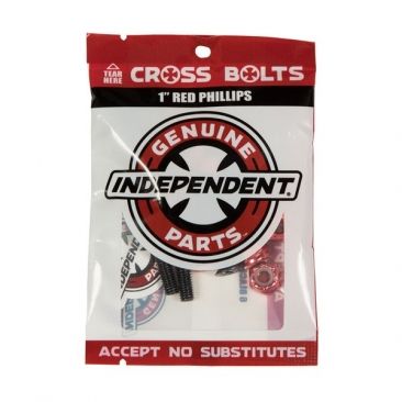 Independent 1 "Phillips Red screw Screws