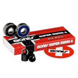 Bones Bearings Roulements Skate Bones Super Swiss 6 Ball 