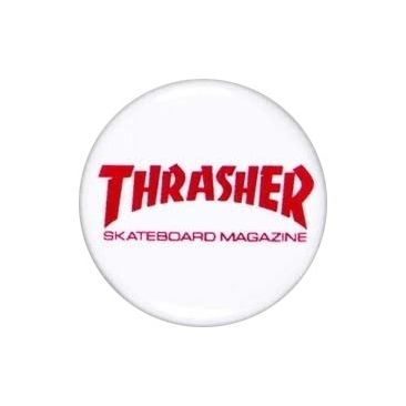 Thrasher Skate Mag Button Pins & Badge Skate