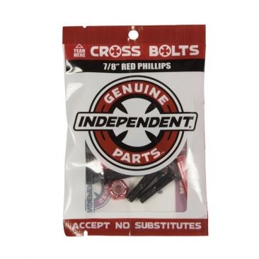 Independent 7/8 "Phillips Black Red screw Screws