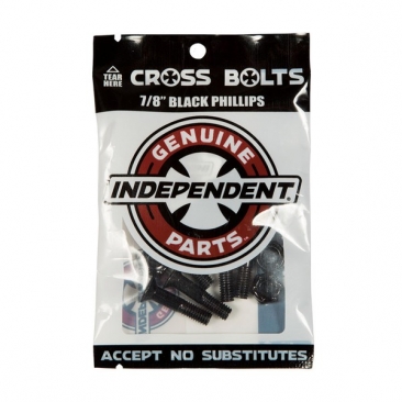 Independent 7/8 "Phillips Black Red screw Screws