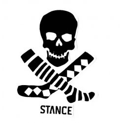 Stance Sticker Skate Mix Match Skull - Medium 