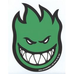 Spitfire Sticker Skate Bighead - Green - L 