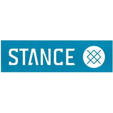 Stance Bar Logo - Blue - L Sticker Skate