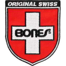 Bones Bearings Patch Skate Swiss Shield 