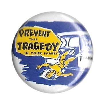 Thrasher Prevent This Tragedy Button Pins / Badge