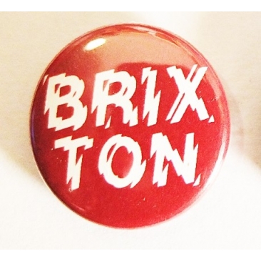 Brixton Positive Charge - Button - Red Pins & Badge Skate