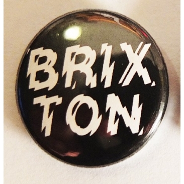 Brixton Positive Charge - Button - Black Pins & Badge Skate