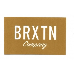 Brixton Sticker Skate BRXTN Company - Brown - M 