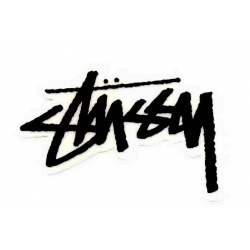 Stussy Original Stock decal - Black