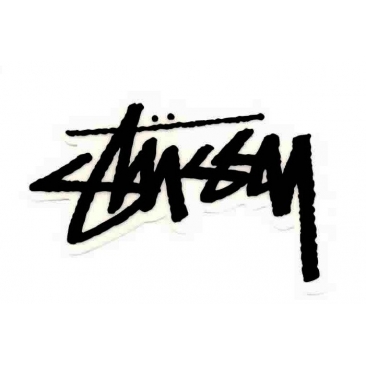 Stussy Stussy Original Stock decal - Black Sticker Skate