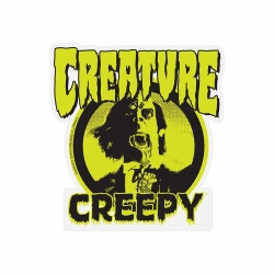 Creature Sticker Skate Creepy Mylar 