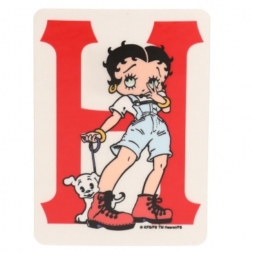 Betty Boop Overalls Sticker Huf