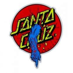 Santa Cruz Sticker Skate Rob Dot 