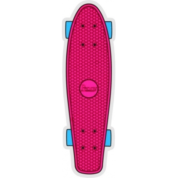 Penny Floor Pink Sticker Skate