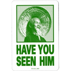 Powell Peralta Sticker Skate Have you seen him - Green 