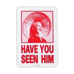 Powell Peralta Sticker Skate Have you seen him - Red 