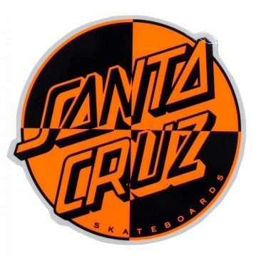 Santa Cruz sticker santa cruz Crash Dot Sticker Skate