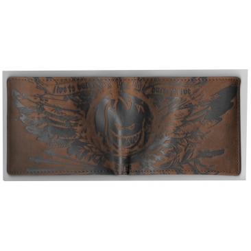 Spitfire Arrow Wallet - Black Porte-monnaie