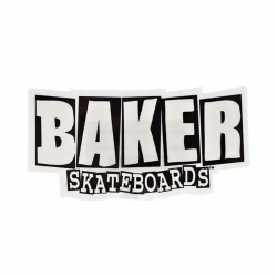 Baker Sticker Skate Brand Logo Small 