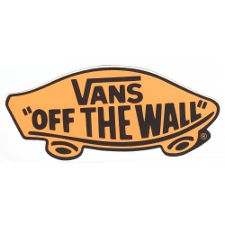 Vans Sticker Skate Off The Wall Ltd Fluo Orange 