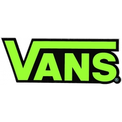 Vans Sticker Skate classic green fluo 