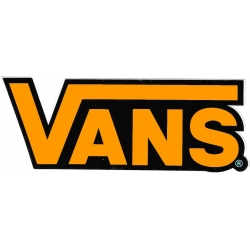 Vans Sticker Skate classic orange fluo 