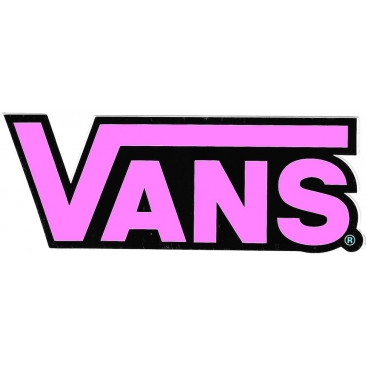 Vans classic pink fluo Sticker Skate